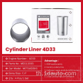 ชิ้นส่วนอัตโนมัติ Mitsubishi Engine 4D33 Cylinder Liner ME013333